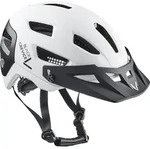 BLACK CREVICE - Damen & Herren MTB - Fahrradhelm - ENDURO | Farbe: Wei&szlig;/Schwarz 