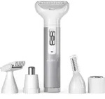 AILORIA EVAPORE SET - Rasierer mit verschiedenen Aufs&auml;tzen USB SILBER - Silber