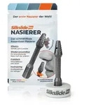 Silkslide Pro Nasenhaartrimmer - Nasierer inkl. Keramikst&auml;nder - Grau