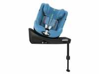 Cybex Sirona Gi (G i) I-Size Plus Reboard Kindersitz inkl. Base, Farbe:Beach Blue