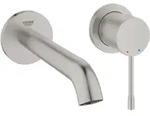 GROHE 2-Loch-Waschtischbatterie Essence 29192_1, Wandmontage, Fertigmontageset f&uuml;r