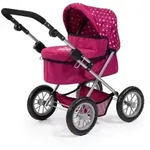 Bayer Design 13067AA Puppenwagen Trendy, h&ouml;henverstellbarer Griff, faltbar, mit