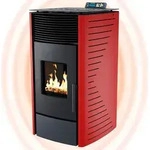 NEMAXX&reg; P12 Pelletofen 13,6 kW A+ bis 300 m3 &ndash; Auto-Reinigungszyklus, ECO-Modus,