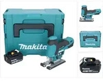 Makita DJV 185 T1J Akku Pendelhubstichs&auml;ge 18 V Brushless + 1x Akku 5,0 Ah + Makpac