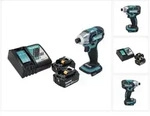 Makita DTS 141 RG Akku Impulsschrauber 18 V 40 Nm 1/4" Brushless + 2x Akku 6,0...