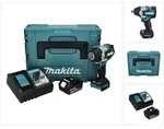 Makita DTW 701 RT1J Akku Schlagschrauber 18 V 700 Nm 1/2" XPT Brushless + 1x...