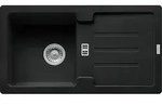 Franke Strata STG 614-78 Black Matt - 114.0657.829 Granitsp&uuml;le - Schwarz