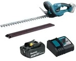 Makita Akku Heckenschere DUH523Z + Akku BL1830B 3,0Ah 18V + Ladeger&auml;t DC18RC