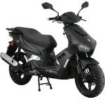 Mofaroller Mustang FI 50 ccm 25 kmh EURO 5 mattschwarz - Schwarz