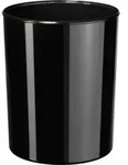 HAN Papierkorb i-Line 18130-13 13Liter hochgl&auml;nzend schwarz - Schwarz