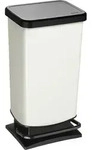 Rotho Abfalleimer 40 L Paso - Treteimer Geruchsdicht - Abfallbeh&auml;lter 35,3 x 29,5 x