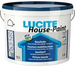 Lucite House-Paint Hausfarbe 1 Liter wei&szlig; 1000T - Wei&szlig;