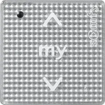 Somfy Smoove 1 RTS - Silver Shine 1810904 - Silber