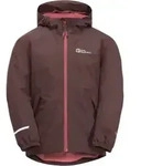 Jack Wolfskin SNOWY DAYS JACKET K boysenberry 140 - Braun - 134