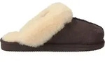 Shepherd Hausschuhe JESSICA, Rauleder, Braun, Damen - Braun - 36