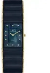 Jacques Lemans 1-1940L Dublin Keramik Damenuhr 24 x 28 mm - Gold