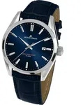 Jacques Lemans 1-1859C Herren-Armbanduhr Derby - Blau