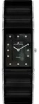 Jacques Lemans 1-1940F Dublin Keramik Damenuhr 24 x 28 mm - Silber