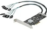 StarTech.com SATA PCIe Controller 8 Port - 6 Gbit/s PCI Express SATA Adapter - SATA