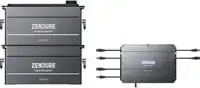 Balkonstrom Balkonkraftwerk 900W Solaranlage mit Speicher | 2xZusatzspeicher 