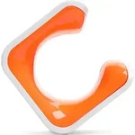 Hornit Clug mtb L Wandhalterung f&uuml;r 44-57 mm Reifen, orange/wei&szlig; -...