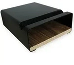 Wandhalterung V Shelf, Farbe Regalboden:Nussbaum - Braun