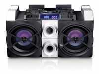 Lenco PMX-150 - Leistungsstarker Party-Lautsprecher mit DJ- und Mixfunktion -...