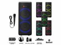 N-Gear LGP72 Let’s go Party Bluetooth Lautsprecher | Soundsystem mit Karaoke