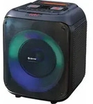 Denver BPS-250 Dynamischer Bluetooth Party-Lautsprecher mit LED-Lichtshow und 8"