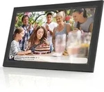 Denver PFF-1503 Digitaler WLAN-Bilderrahmen - 15.6" IPS Touchscreen & Frameo App -