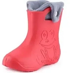 Ladeheid Eva Kinder Jungen M&auml;dchen Gummistiefel Regenschuhe gef&uuml;ttert LA-CA-04