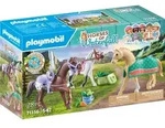PLAYMOBIL Horses of Waterfall 71356 3 Pferde: Morgan, Quarter Horse & Shagya Araber -