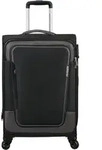 American Tourister Pulsonic 4 Rollen Trolley 68 cm mit Dehnfalte - Schwarz