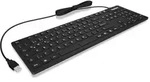 KeySonic KSK-8030 IN (FR) Industrietastatur, USB, wasserdicht IP 68, schwarz, Volle