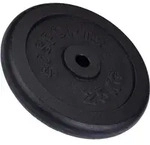 ScSPORTS&reg; Hantelscheiben - Einzeln, 25kg, &Oslash; 30/31mm, Gusseisen, Schwarz -