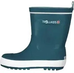 Trollkids Kids Lysefjord Rubber Boots Jungen Gummistiefel T&uuml;rkis 471-326 Gr&ouml;sse 25