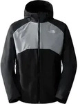 THE NORTH FACE Stratos Jacke Schwarz Mittelgrau Aschgrau Gro&szlig; Gr&ouml;&szlig;e Outdoor