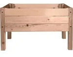 mgc24 Hochbeet Massiv f&uuml;r Kinder 79x40x50cm Kiefernholz dunkelbraun - Dunkelbraun