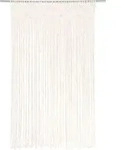 vidaXL Makramee Vorhang 140&times;240 cm Baumwolle - Creme
