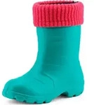 Ladeheid Kinder M&auml;dchen Jungen federleichte Eva Thermo Gummistiefel gef&uuml;ttert
