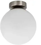 Lindby Deckenleuchte Lennie, wei&szlig;, Glas, &Oslash; 20 cm, IP44, E27 - Wei&szlig;