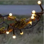 Star Trading LED-Lichterkette Berry Mini 300 LED warmwei&szlig; 6 m schwarz - Schwarz