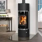Oranier Arena Aqua 2.0 wasserf&uuml;hrender Kaminofen Stahl Schwarz mit...