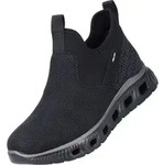 Rieker Stieflette mit Zipp in schwarz, Gr. 36 - Schwarz - 36