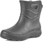 Ladeheid Damen leichte Eva Gummistiefel KL027D (Graphite, 36) - Grau - 36