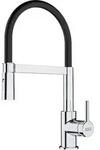 Franke 115.0626.085, Standard, Schwarz, Chrom, Messing, Hebelgriffe, Einzelbild, 3/8"