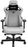 Anda Seat Kaiser 3 XL, Gepolsterter Sitz, Gepolsterte R&uuml;ckenlehne, Grau, Grau,