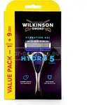 Wilkinson Hydro 5 Hydrating Gel Rasierer + 8 Ersatzklingen