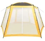 vidaXL Pool-Zelt Stoff 500x433x250 cm Gelb