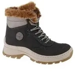 Rieker Stiefelette Stiefelette Kunstleder - Schwarz - 36